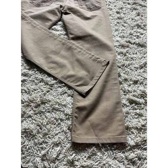 Patagonia Performance Twill Jeans Men 30x32 Tan Iron Clad Organic Straight Pants - Picture 6 of 11